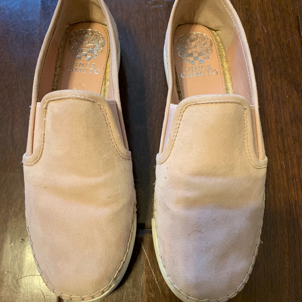 Vince Camuto blush slip ons
